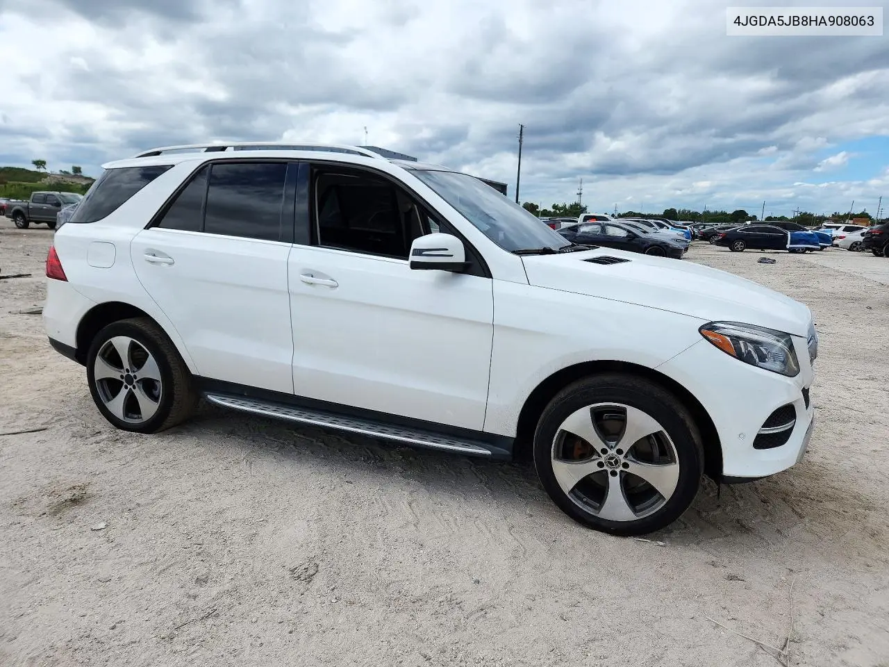 2017 MERCEDES GLE VIN 4JGDA5JB8HA908063 — фото 4