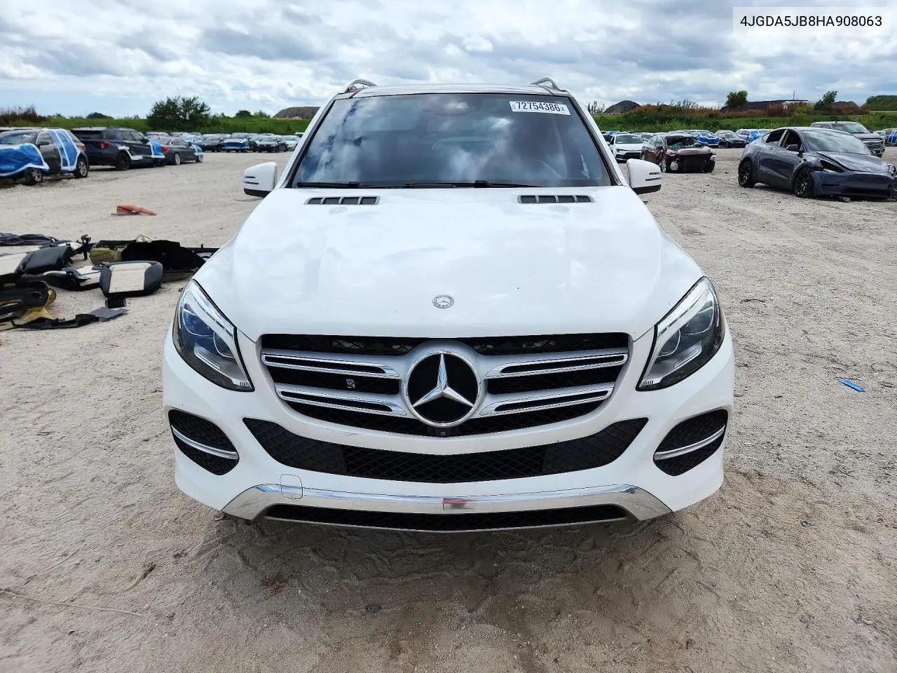 2017 MERCEDES GLE VIN 4JGDA5JB8HA908063 — фото 5