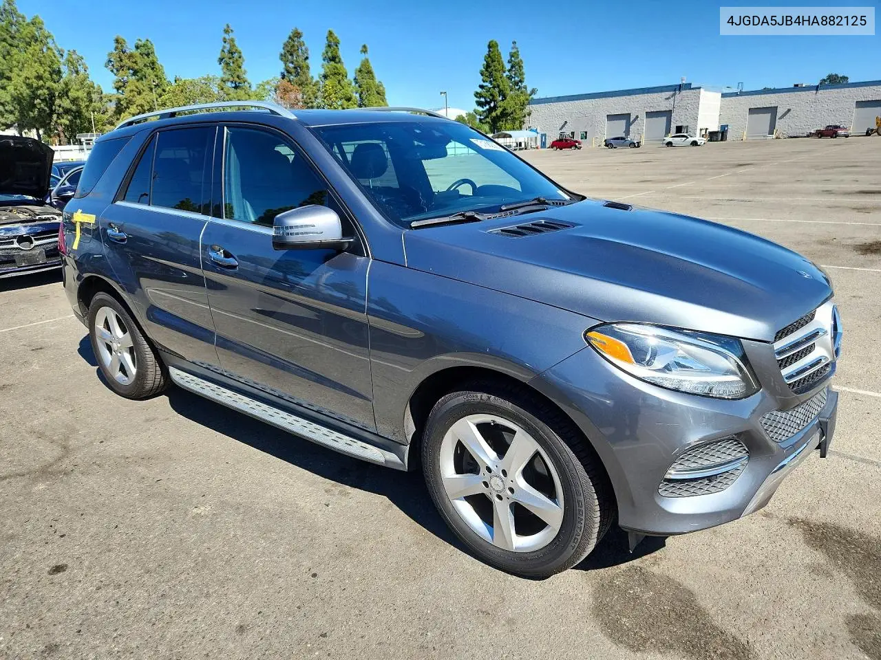2017 MERCEDES GLE VIN 4JGDA5JB4HA882125 — фото 4