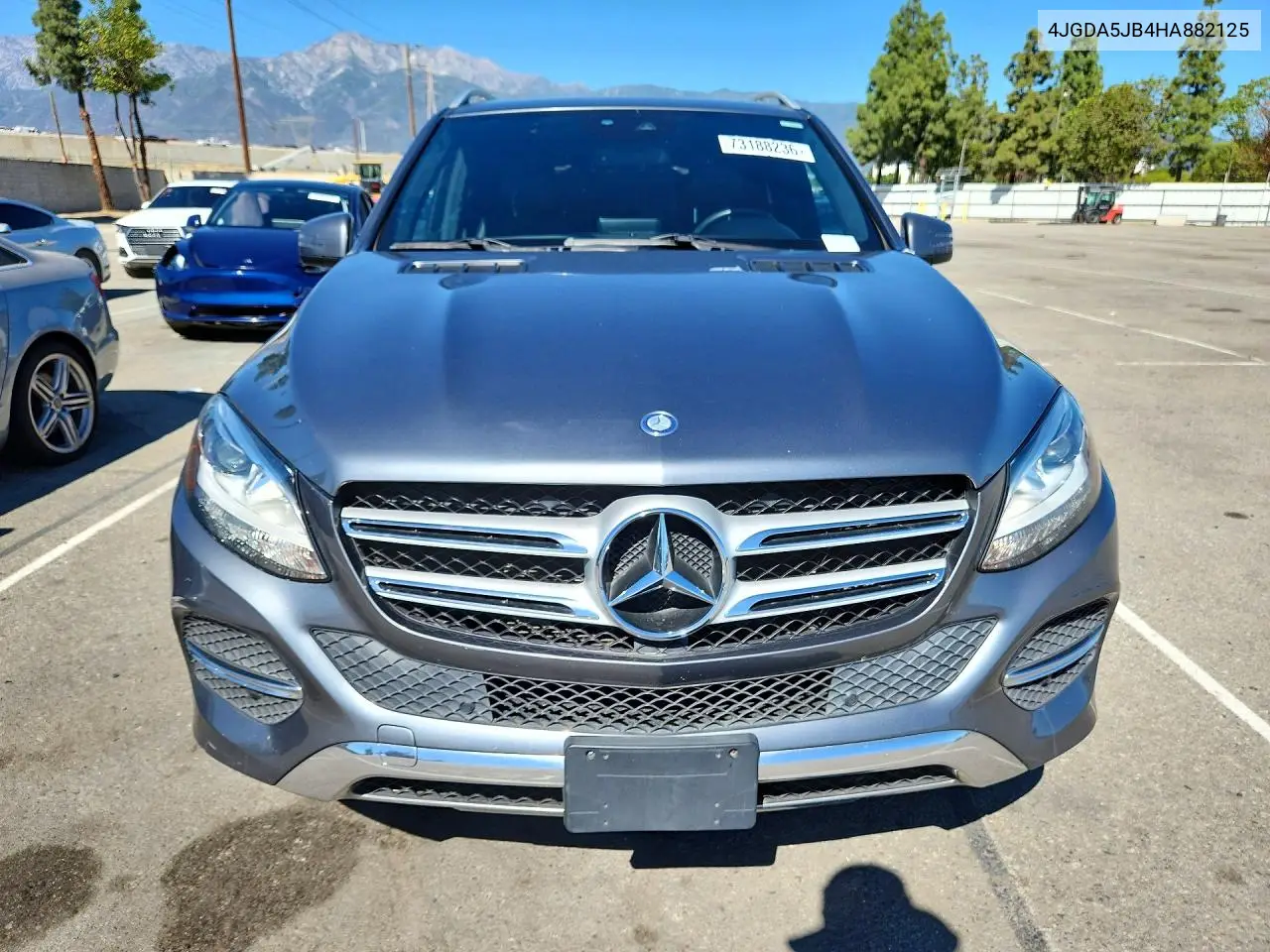 2017 MERCEDES GLE VIN 4JGDA5JB4HA882125 — фото 5