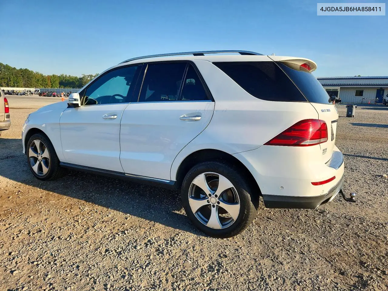 2017 MERCEDES GLE VIN 4JGDA5JB6HA858411 — фото 2