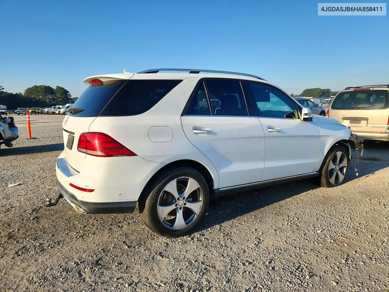 2017 MERCEDES GLE VIN 4JGDA5JB6HA858411 — фото 3