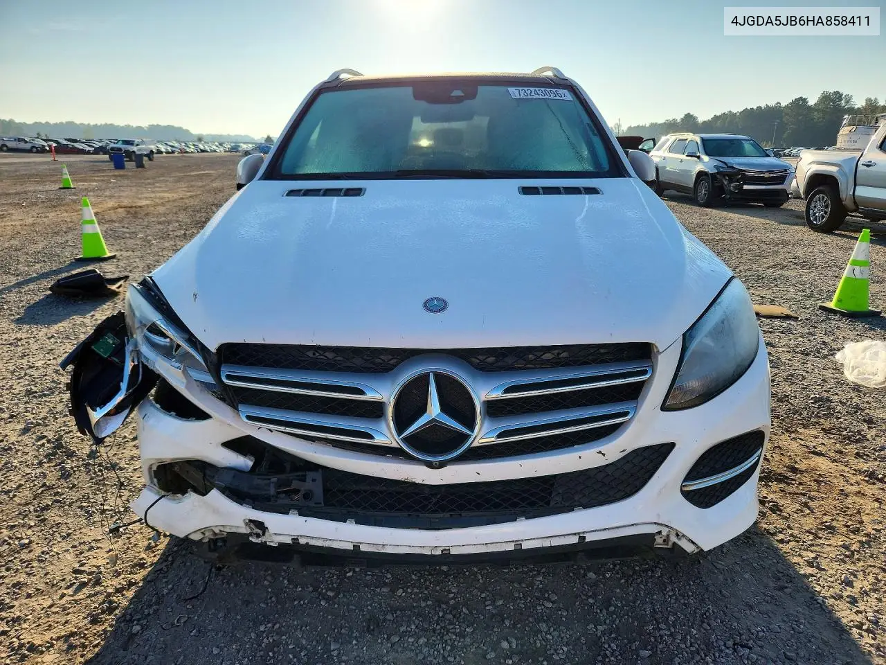 2017 MERCEDES GLE VIN 4JGDA5JB6HA858411 — фото 5