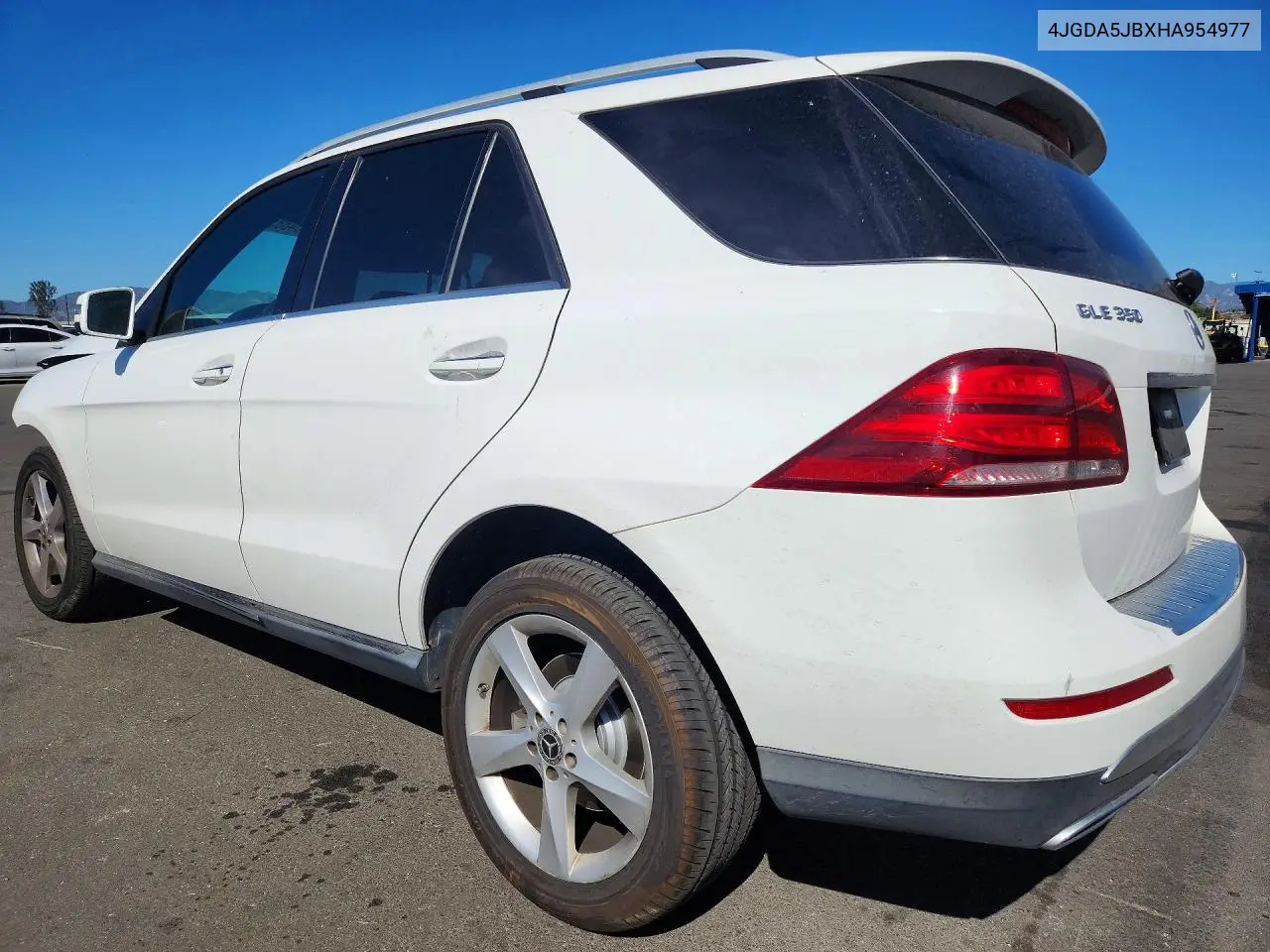 2017 MERCEDES GLE VIN 4JGDA5JBXHA954977 — фото 2