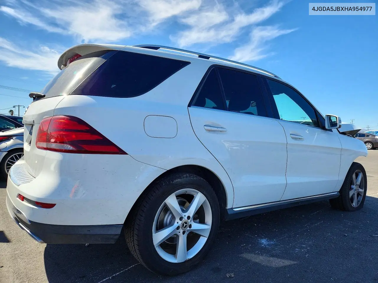 2017 MERCEDES GLE VIN 4JGDA5JBXHA954977 — фото 3