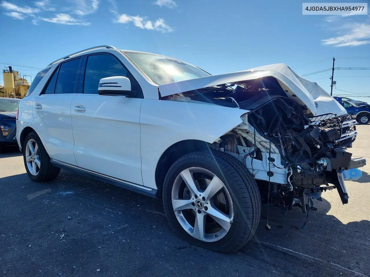 2017 MERCEDES GLE VIN 4JGDA5JBXHA954977 — фото 4