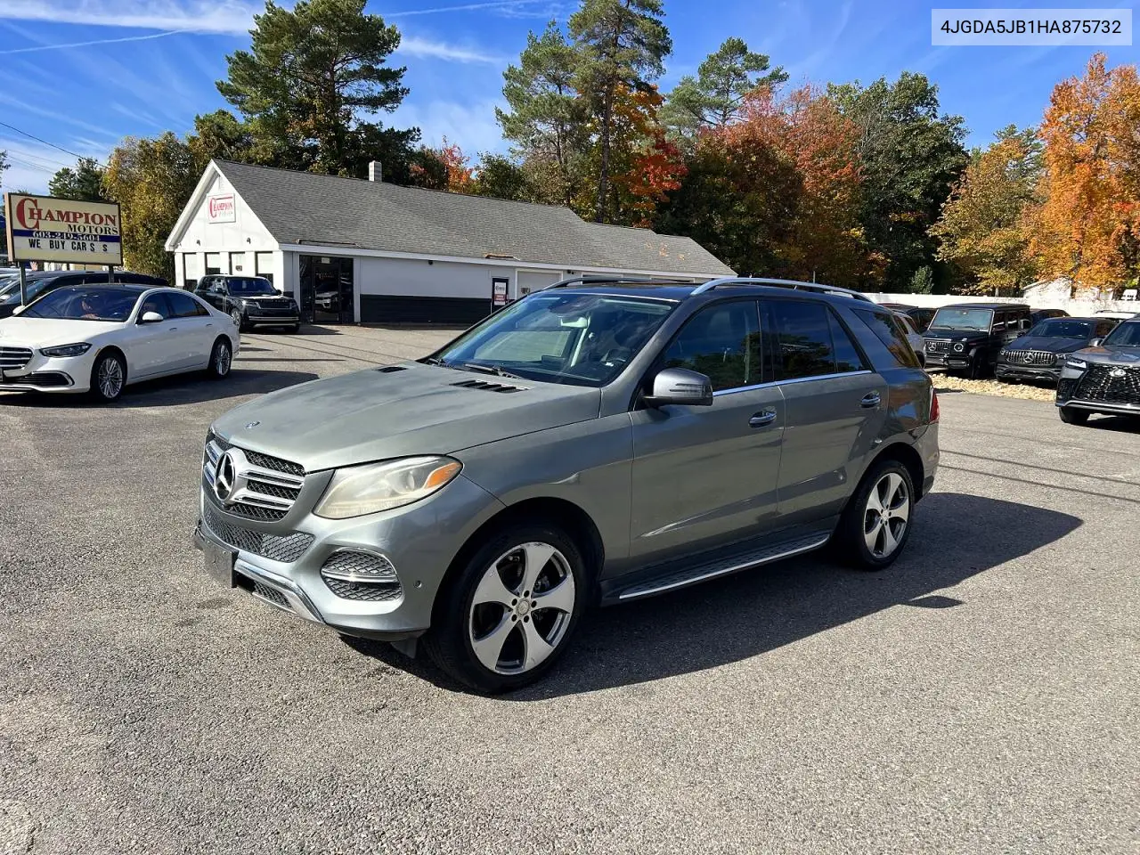 2017 MERCEDES GLE VIN 4JGDA5JB1HA875732 — фото 2