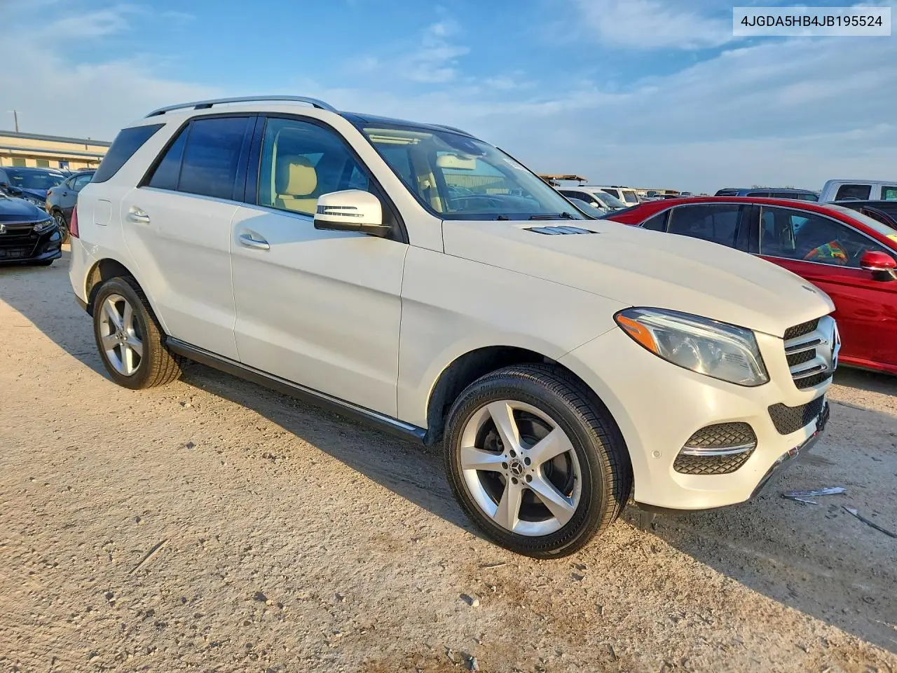 2018 MERCEDES GLE VIN 4JGDA5HB4JB195524 — фото 4