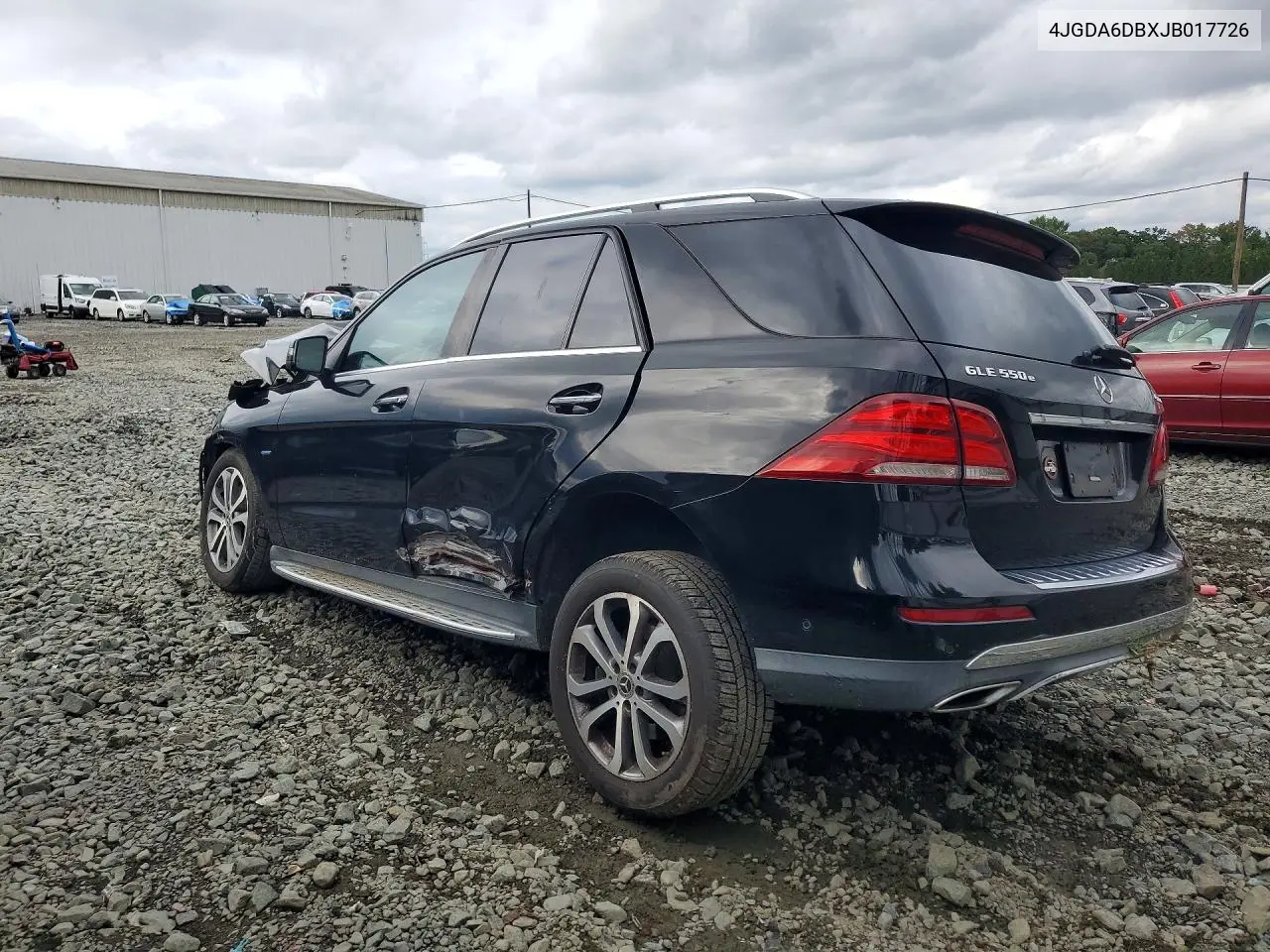 2018 MERCEDES GLE VIN 4JGDA6DBXJB017726 — фото 2