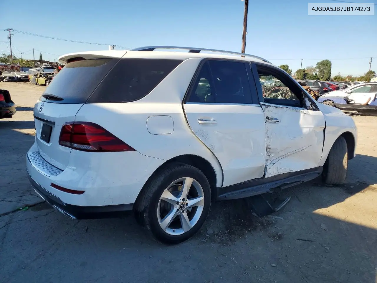 2018 MERCEDES GLE VIN 4JGDA5JB7JB174273 — фото 3