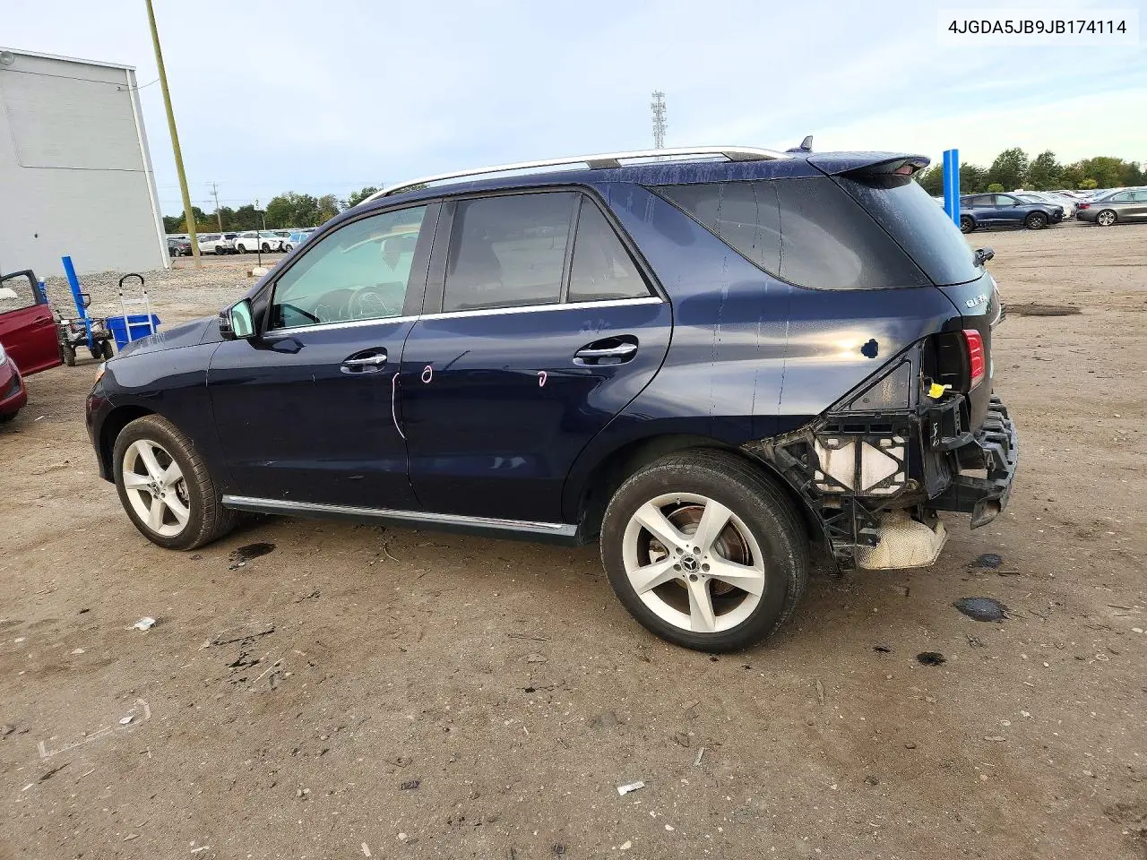 2018 MERCEDES GLE VIN 4JGDA5JB9JB174114 — фото 2