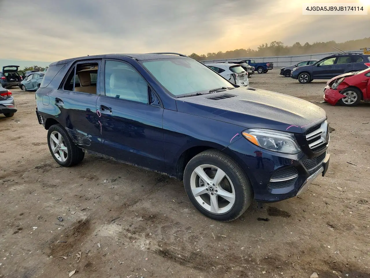 2018 MERCEDES GLE VIN 4JGDA5JB9JB174114 — фото 4