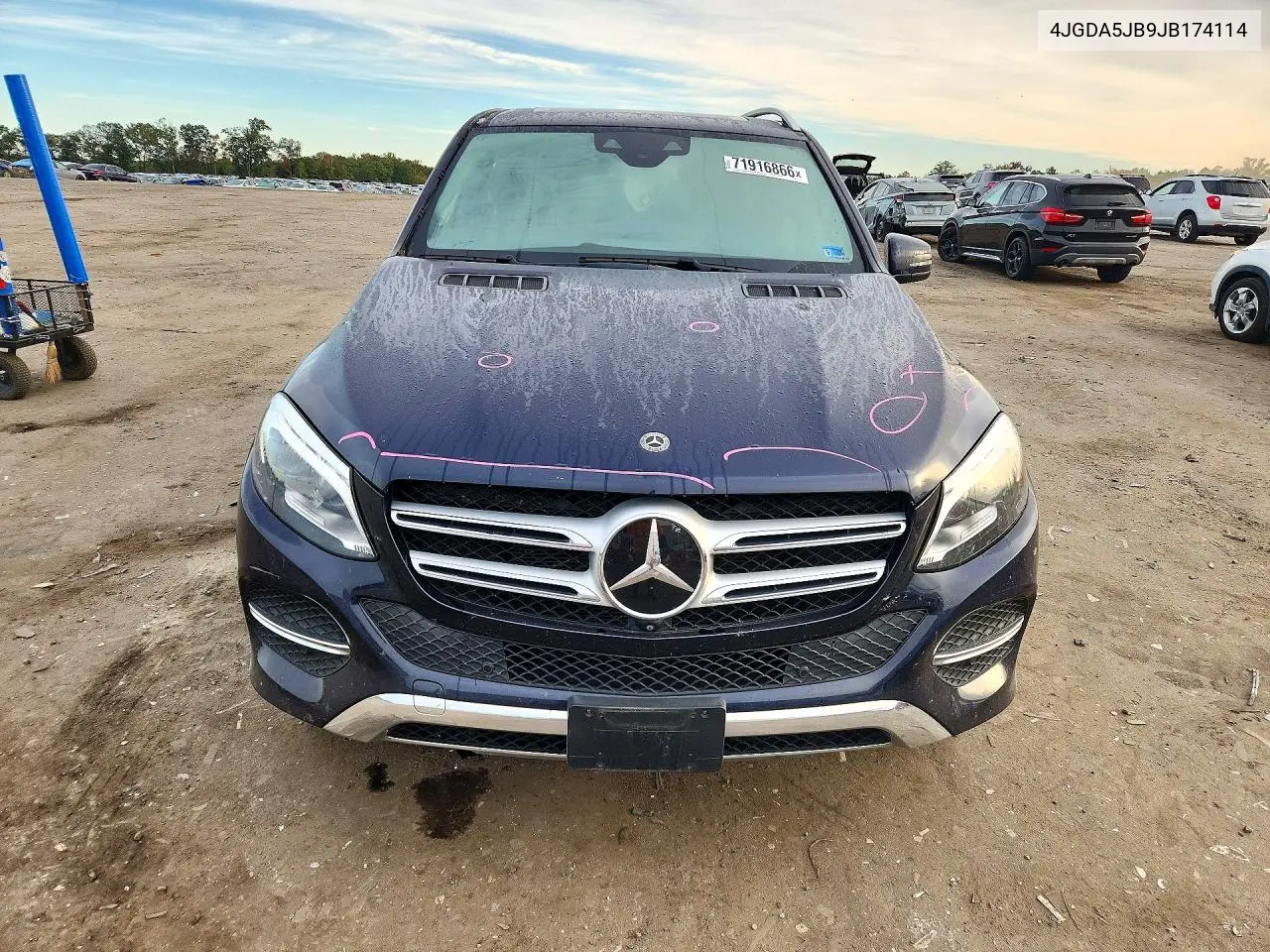 2018 MERCEDES GLE VIN 4JGDA5JB9JB174114 — фото 5