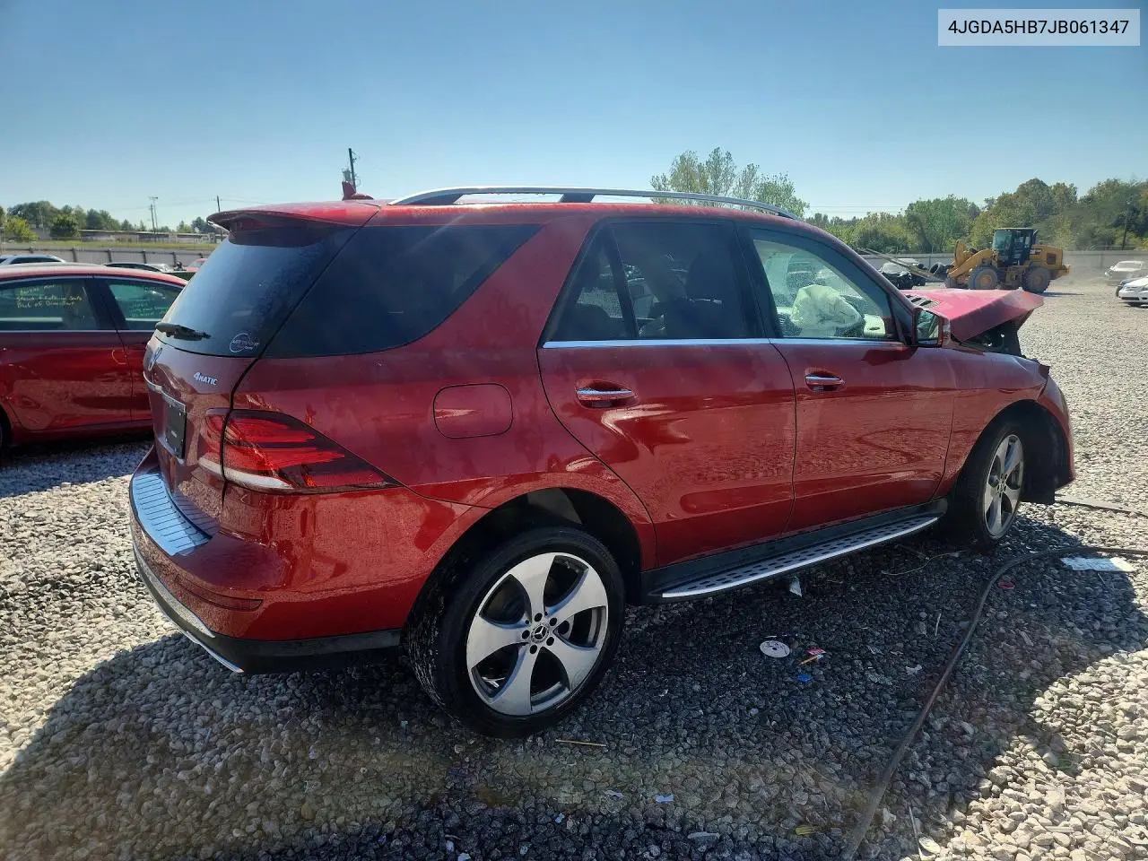 2018 MERCEDES GLE VIN 4JGDA5HB7JB061347 — фото 3