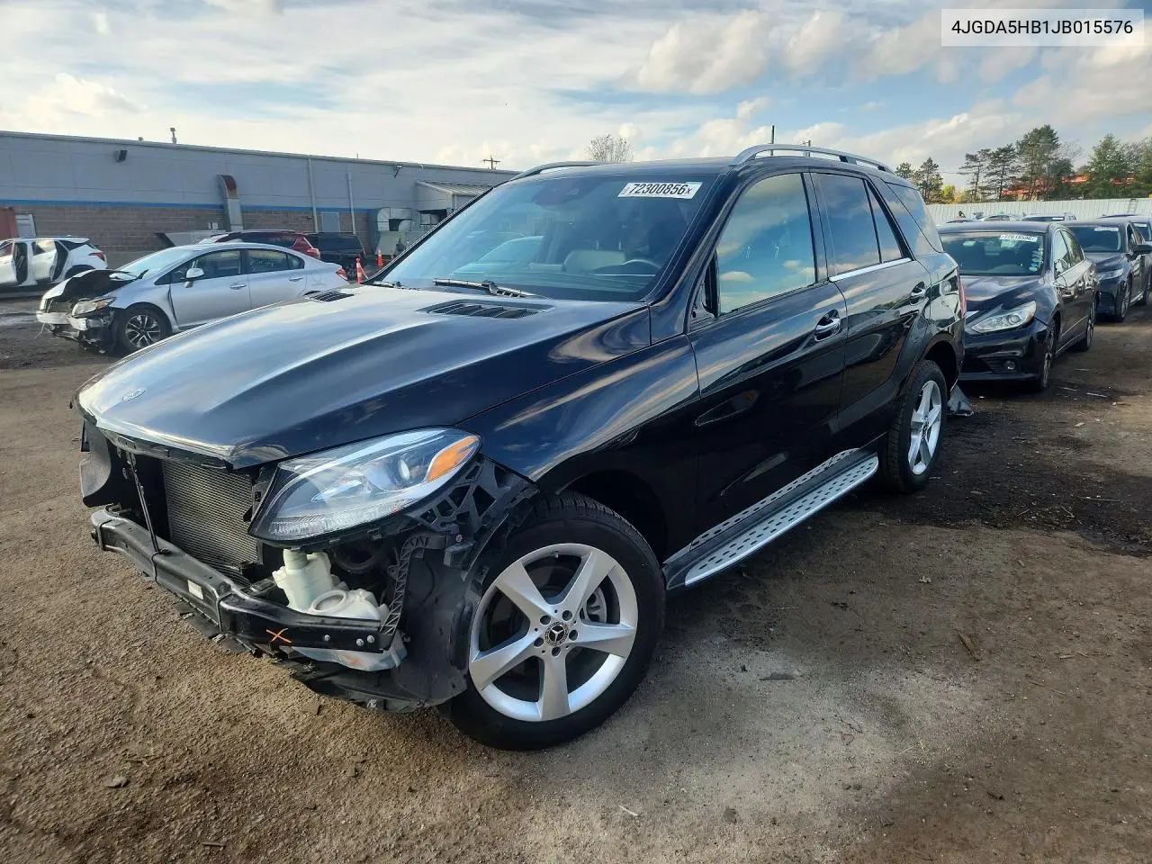 MERCEDES GLE 2018, VIN 4JGDA5HB1JB015576
