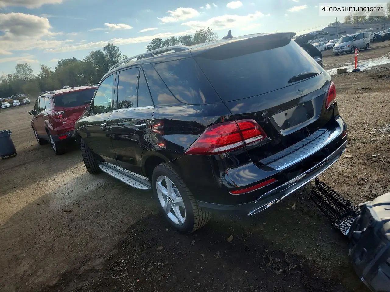 2018 MERCEDES GLE VIN 4JGDA5HB1JB015576 — фото 2