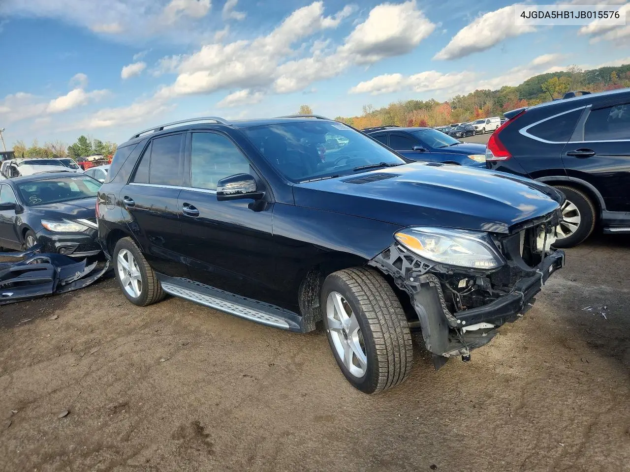2018 MERCEDES GLE VIN 4JGDA5HB1JB015576 — фото 4