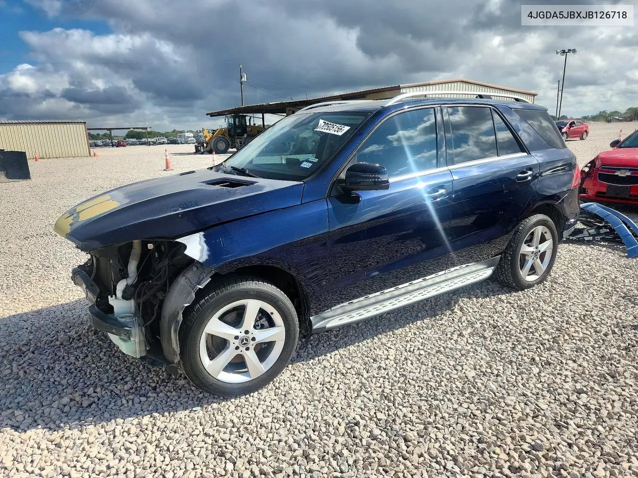 MERCEDES GLE 2018, VIN 4JGDA5JBXJB126718