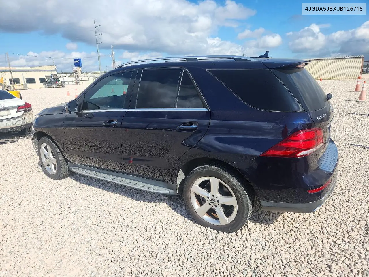 2018 MERCEDES GLE VIN 4JGDA5JBXJB126718 — фото 2