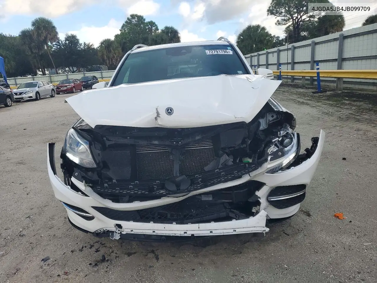 2018 MERCEDES GLE VIN 4JGDA5JB4JB099709 — фото 5