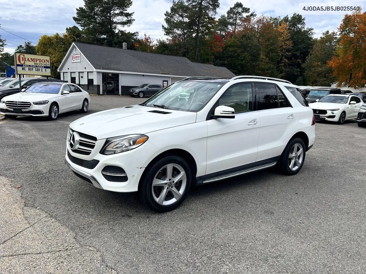 2018 MERCEDES GLE VIN 4JGDA5JB5JB025540 — фото 2