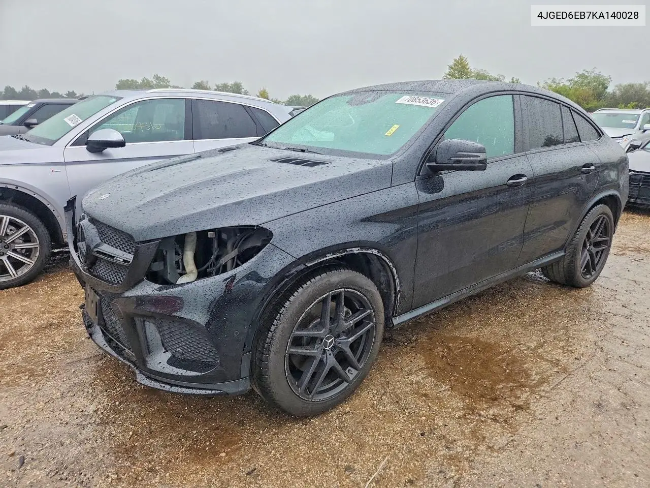MERCEDES GLE 2019, VIN 4JGED6EB7KA140028