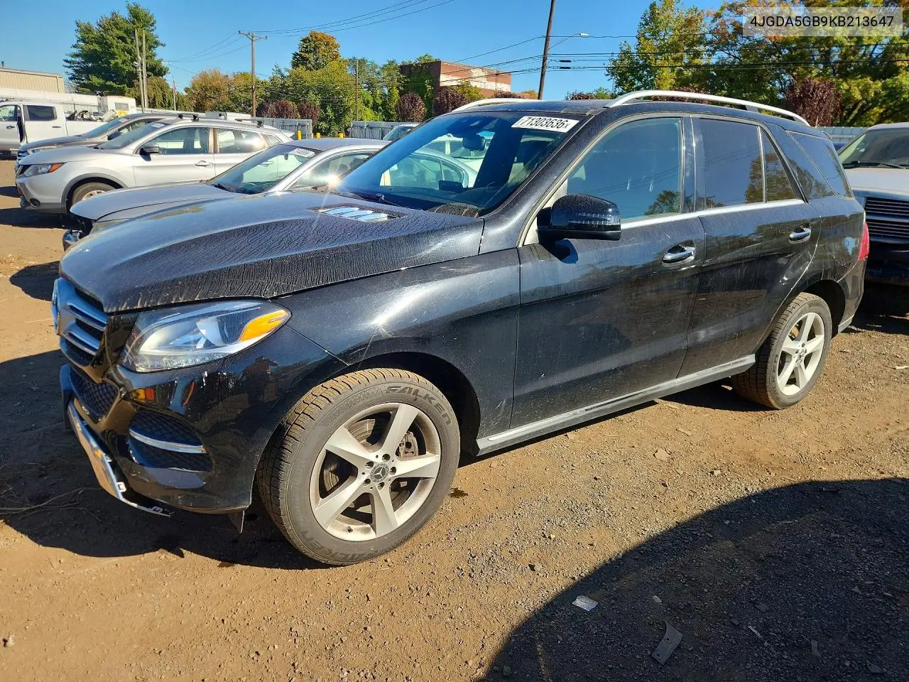 MERCEDES GLE 2019, VIN 4JGDA5GB9KB213647