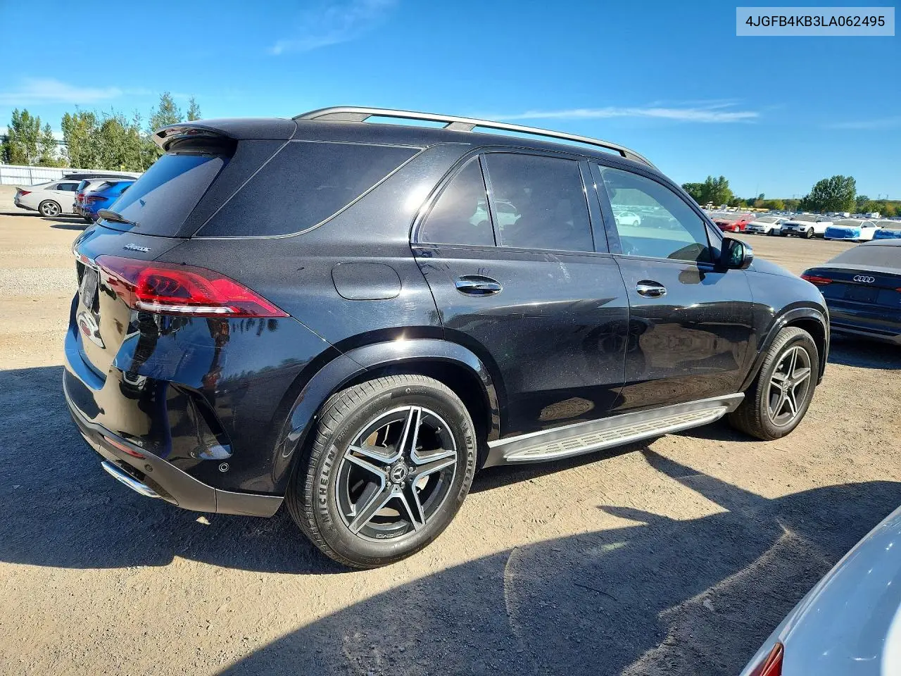 2020 MERCEDES GLE VIN 4JGFB4KB3LA062495 — фото 3