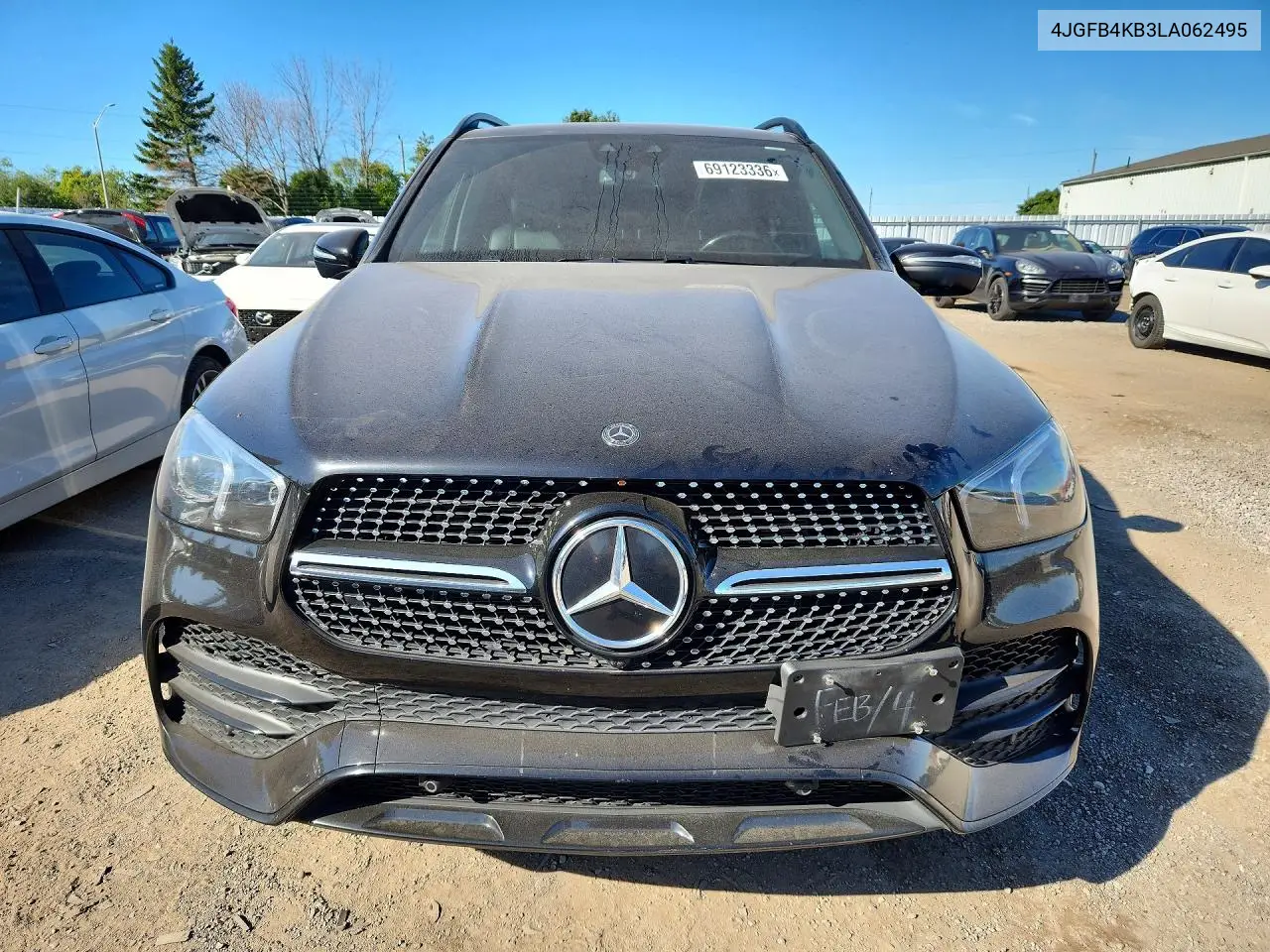 2020 MERCEDES GLE VIN 4JGFB4KB3LA062495 — фото 5