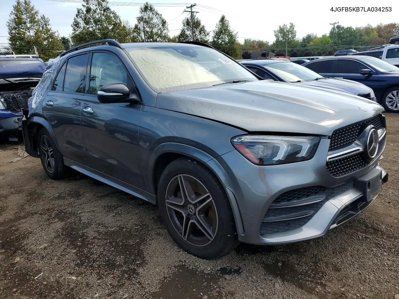 2020 MERCEDES GLE VIN 4JGFB5KB7LA034253 — фото 4