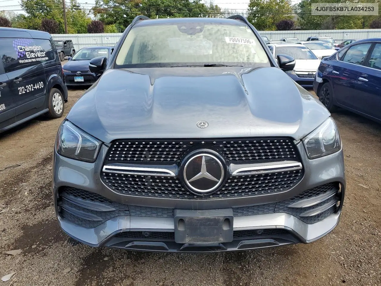 2020 MERCEDES GLE VIN 4JGFB5KB7LA034253 — фото 5