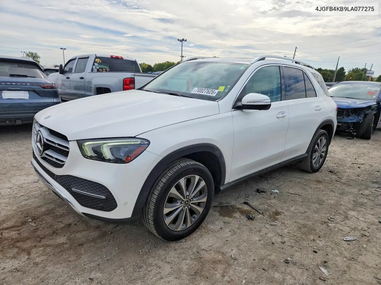 MERCEDES GLE 2020, VIN 4JGFB4KB9LA077275