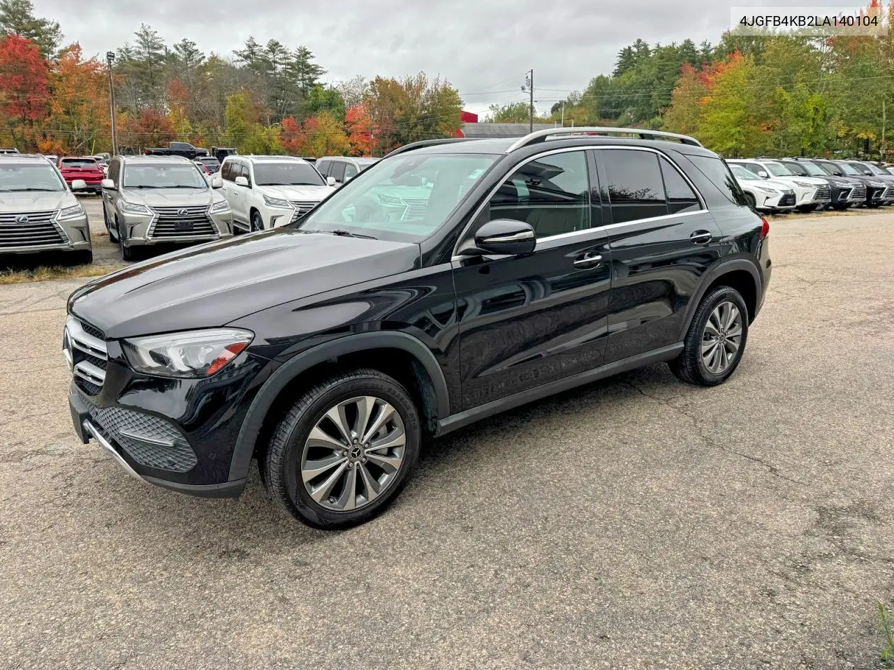 2020 MERCEDES GLE VIN 4JGFB4KB2LA140104 — фото 2