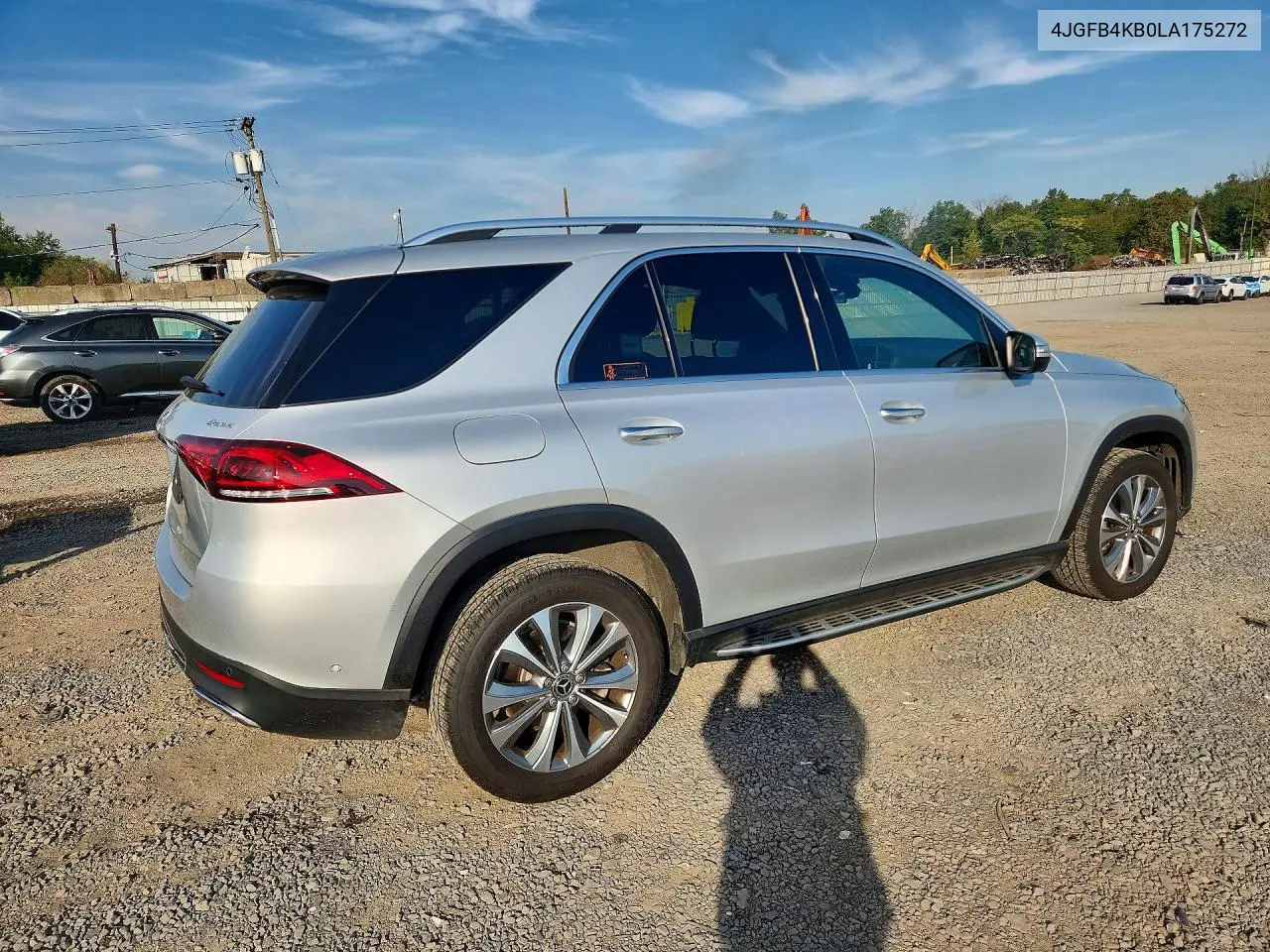 2020 MERCEDES GLE VIN 4JGFB4KB0LA175272 — фото 3