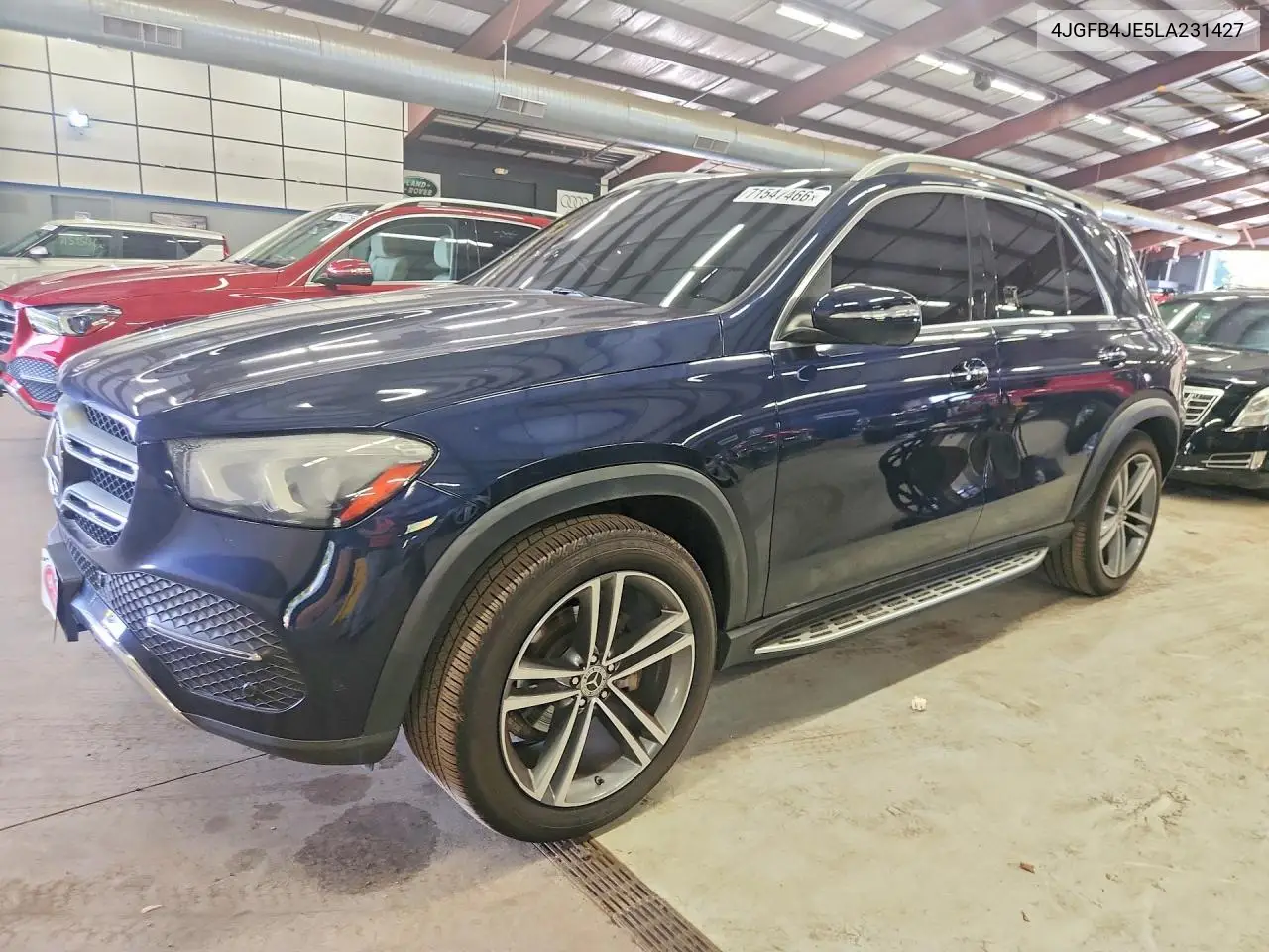 MERCEDES GLE 2020, VIN 4JGFB4JE5LA231427