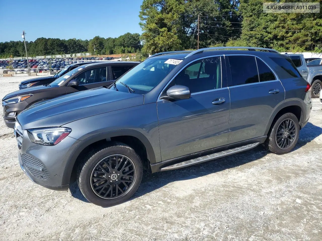 MERCEDES GLE 2020, VIN 4JGFB4KB8LA011039