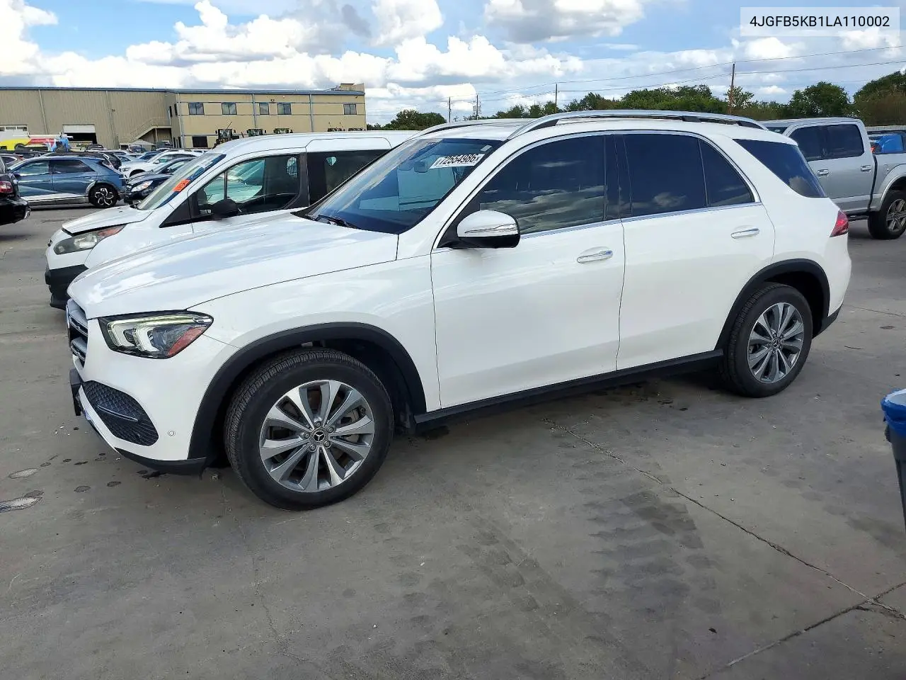 MERCEDES GLE 2020, VIN 4JGFB5KB1LA110002