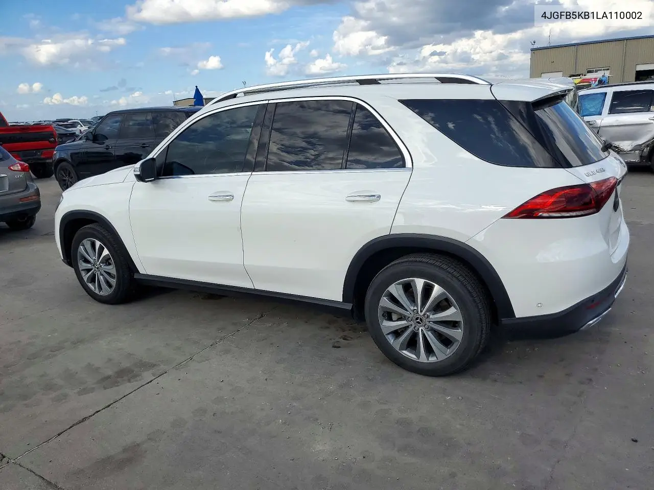 2020 MERCEDES GLE VIN 4JGFB5KB1LA110002 — фото 2