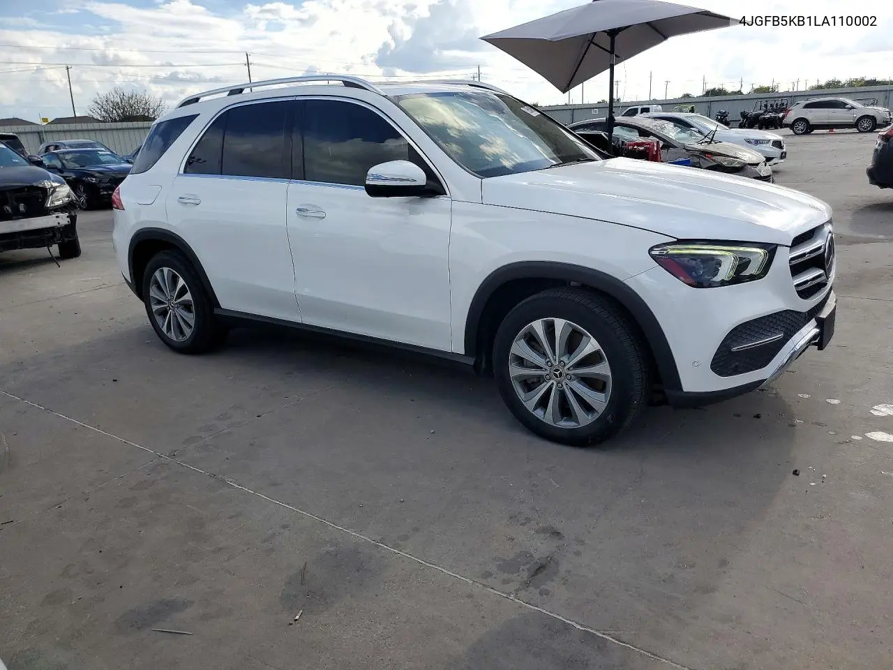 2020 MERCEDES GLE VIN 4JGFB5KB1LA110002 — фото 4