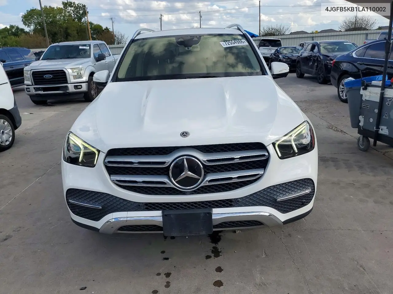 2020 MERCEDES GLE VIN 4JGFB5KB1LA110002 — фото 5
