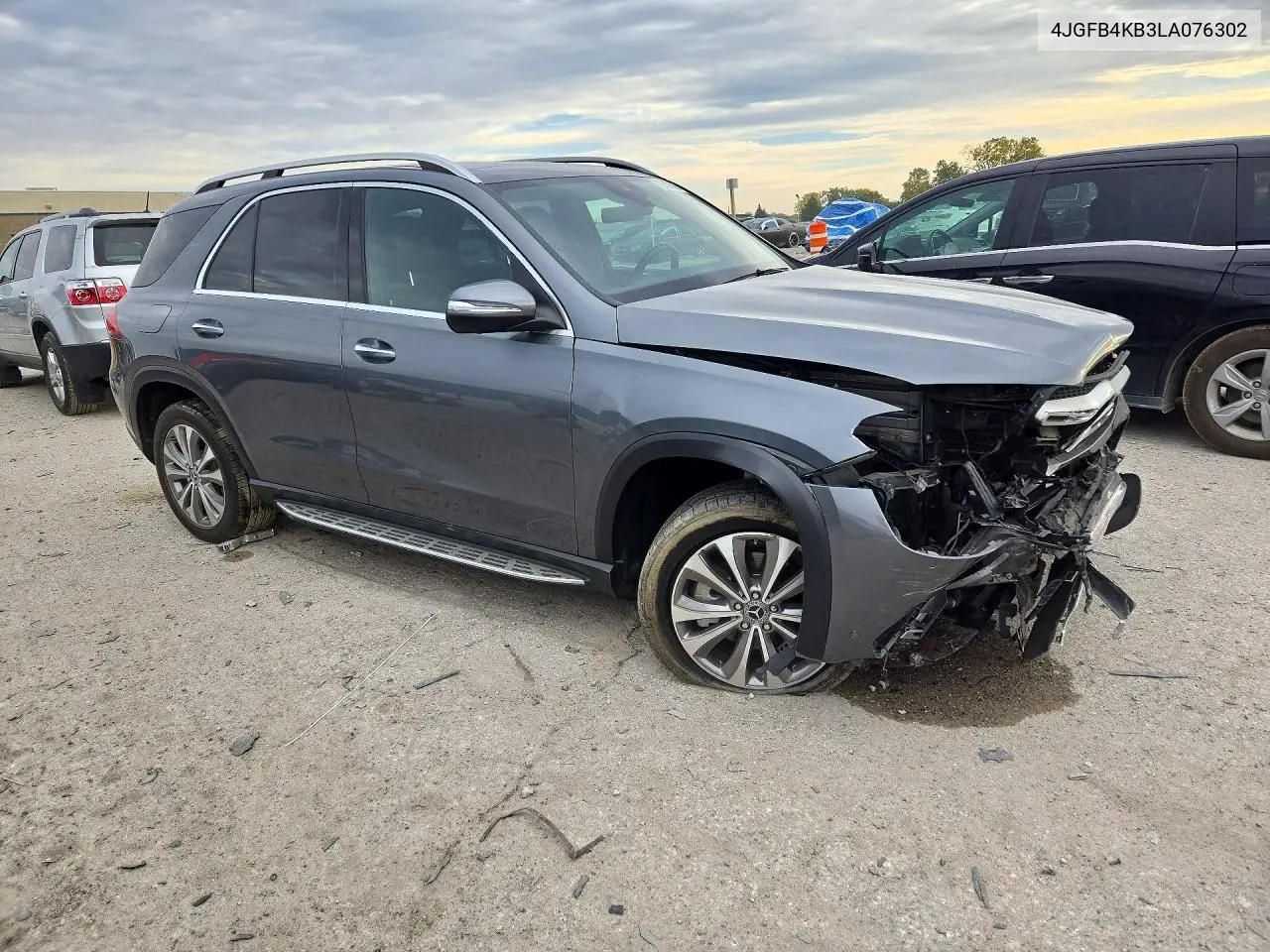 2020 MERCEDES GLE VIN 4JGFB4KB3LA076302 — фото 4