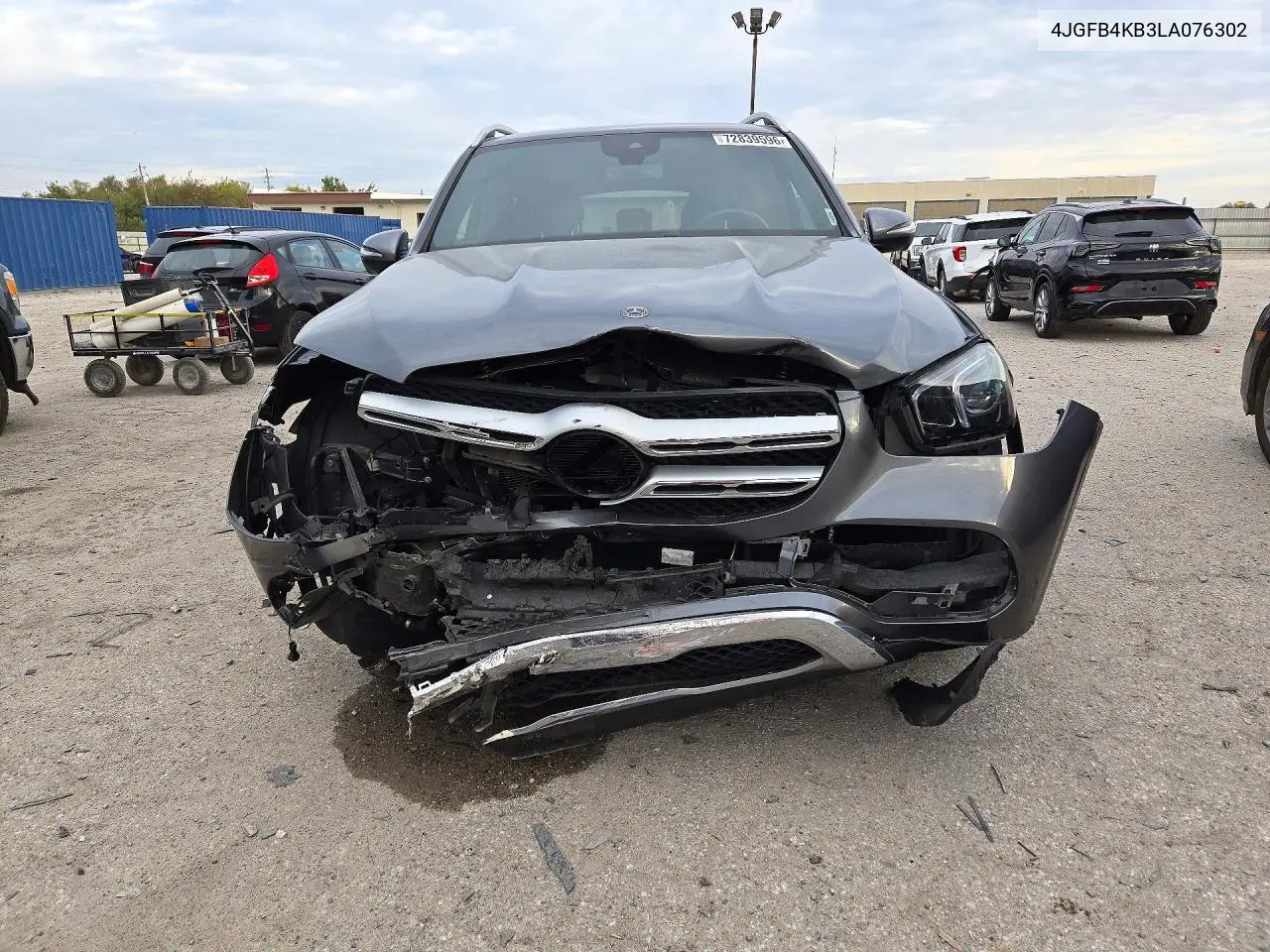 2020 MERCEDES GLE VIN 4JGFB4KB3LA076302 — фото 5