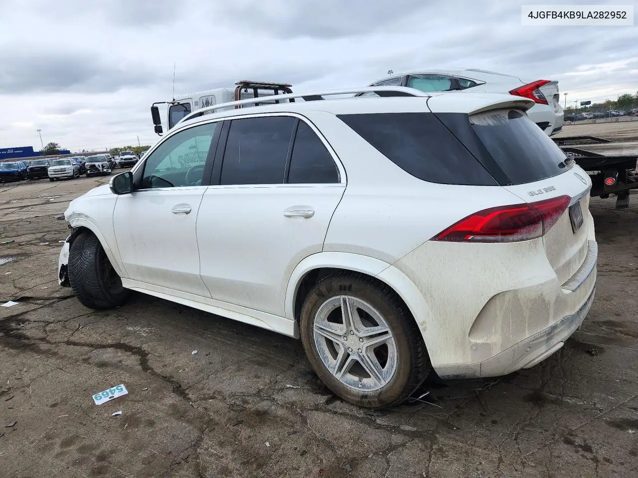 2020 MERCEDES GLE VIN 4JGFB4KB9LA282952 — фото 2