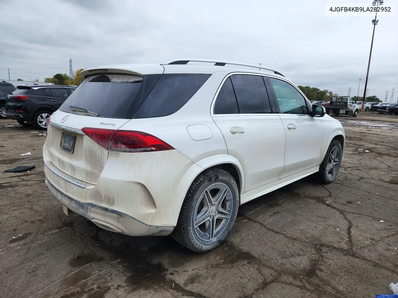 2020 MERCEDES GLE VIN 4JGFB4KB9LA282952 — фото 3