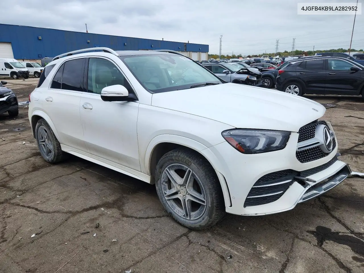 2020 MERCEDES GLE VIN 4JGFB4KB9LA282952 — фото 4