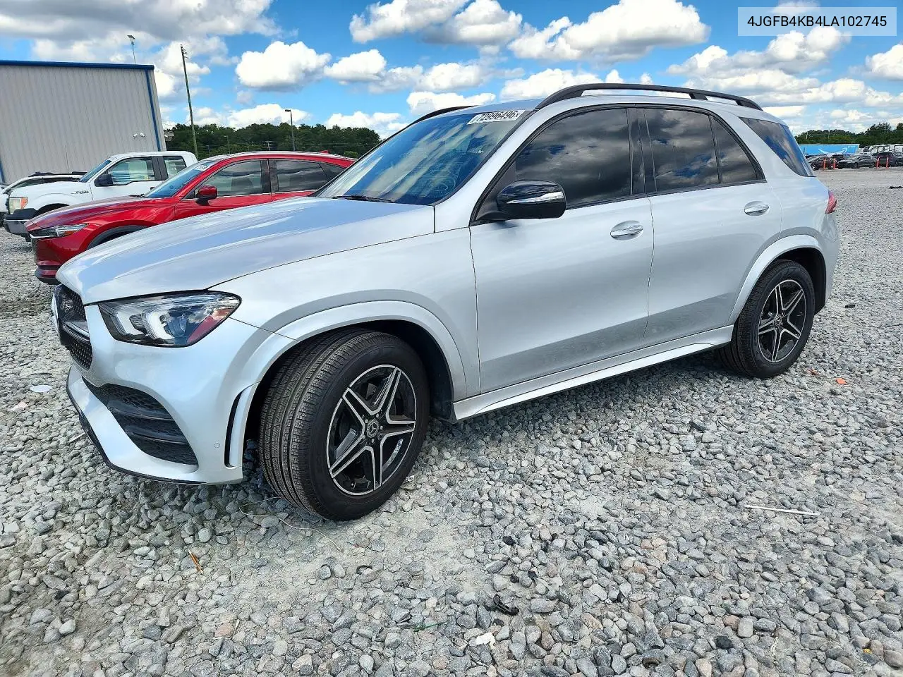 MERCEDES GLE 2020, VIN 4JGFB4KB4LA102745