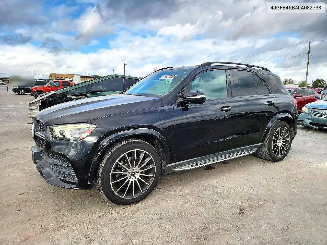 MERCEDES GLE 2020, VIN 4JGFB4KB4LA082738