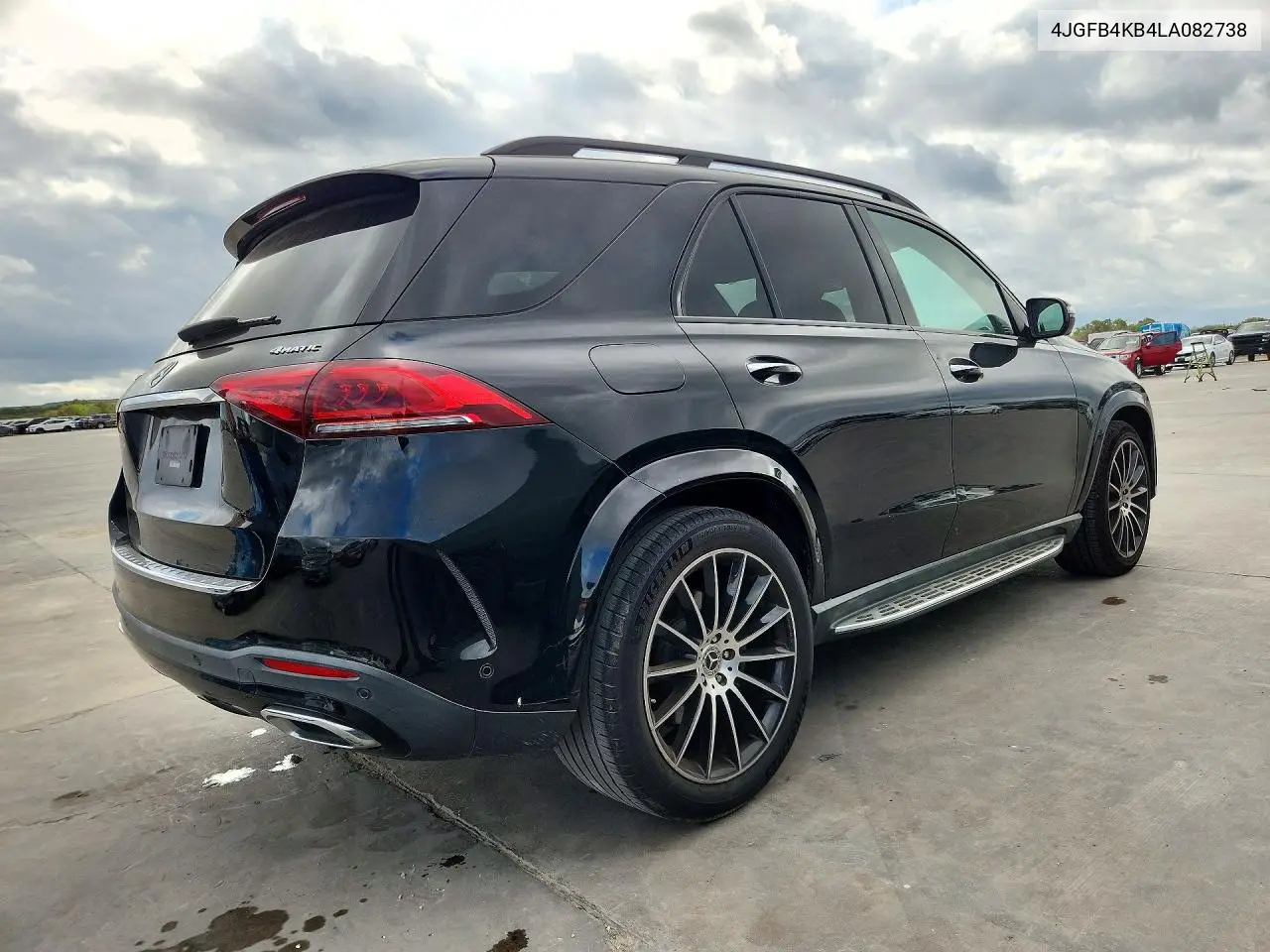 2020 MERCEDES GLE VIN 4JGFB4KB4LA082738 — фото 3