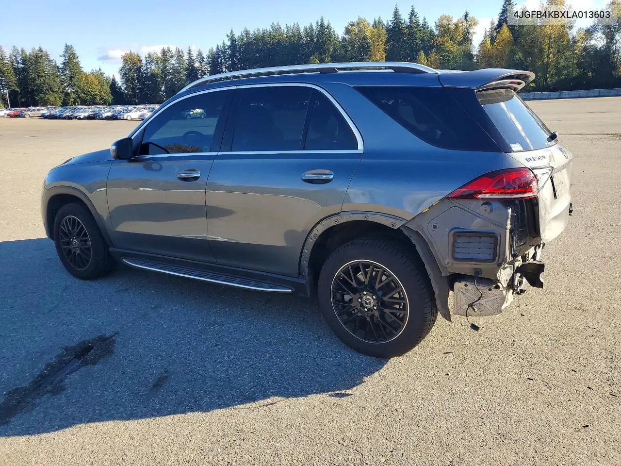 2020 MERCEDES GLE VIN 4JGFB4KBXLA013603 — фото 2