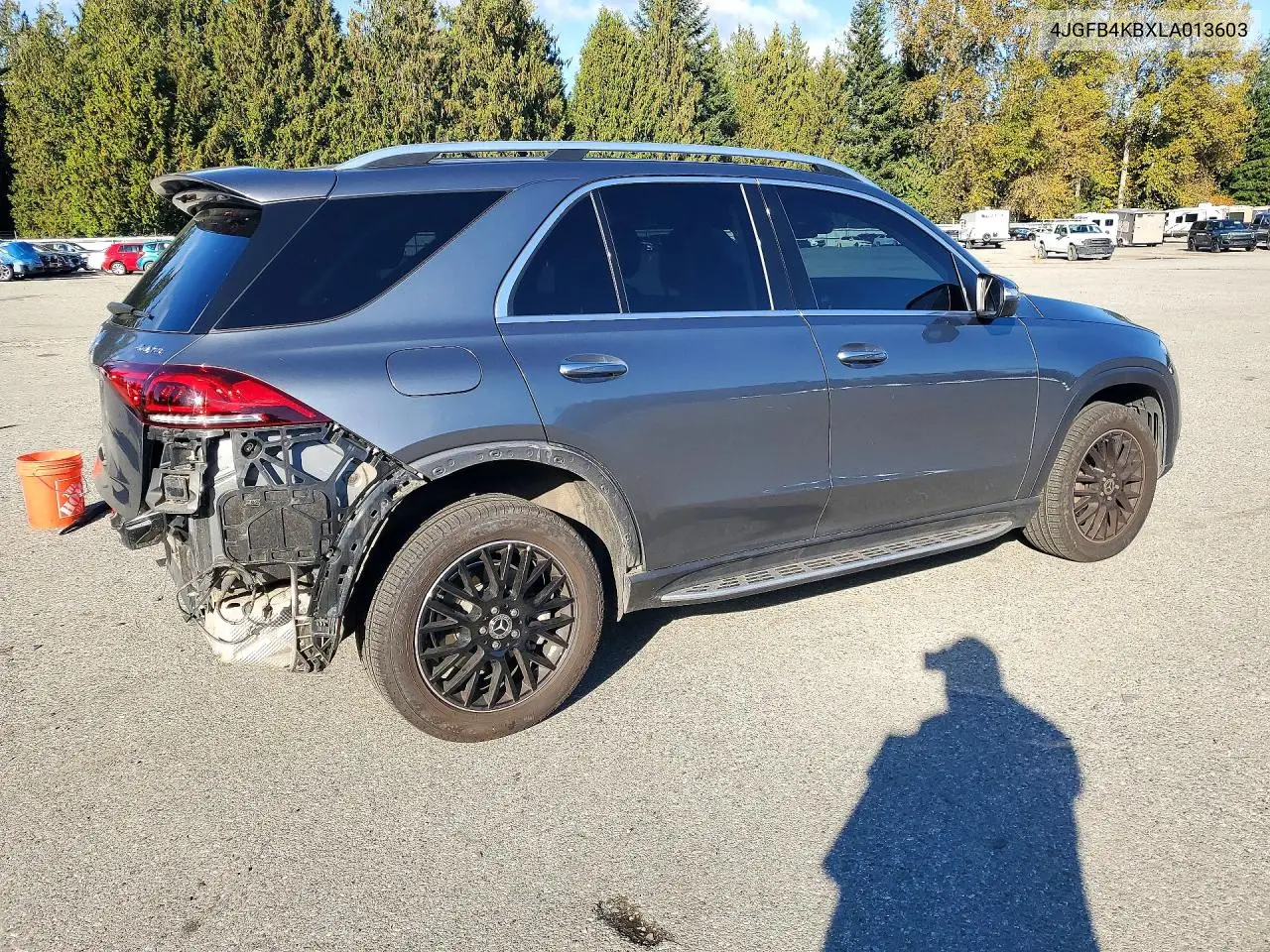 2020 MERCEDES GLE VIN 4JGFB4KBXLA013603 — фото 3